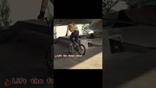 Would You Dare To Ride Your Bike On The Bar bike biker mtb