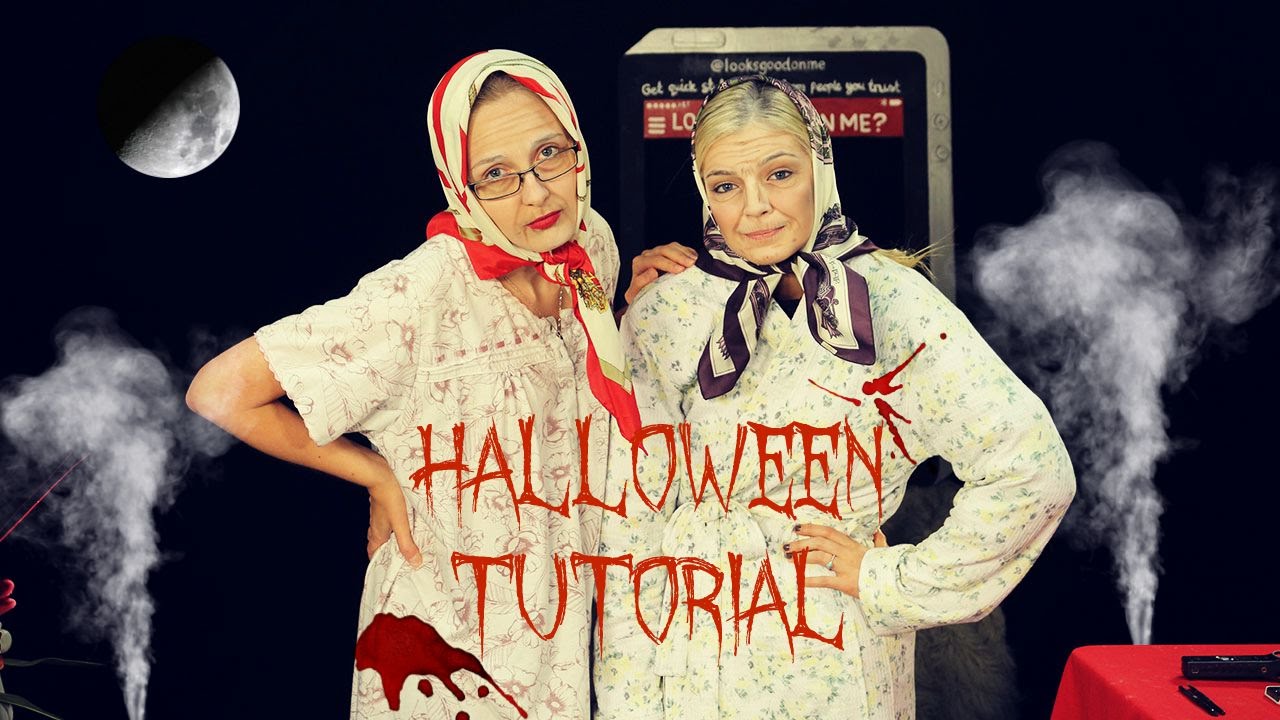 Super Easy Halloween Granny Costume Tutorial on a Budget | Looks Good On Me