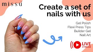 Create a set of nails with us 💅🏻 Live Stream