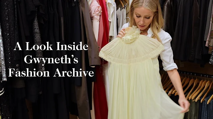 Inside Gwyneth Paltrow's 90s Fashion Archive