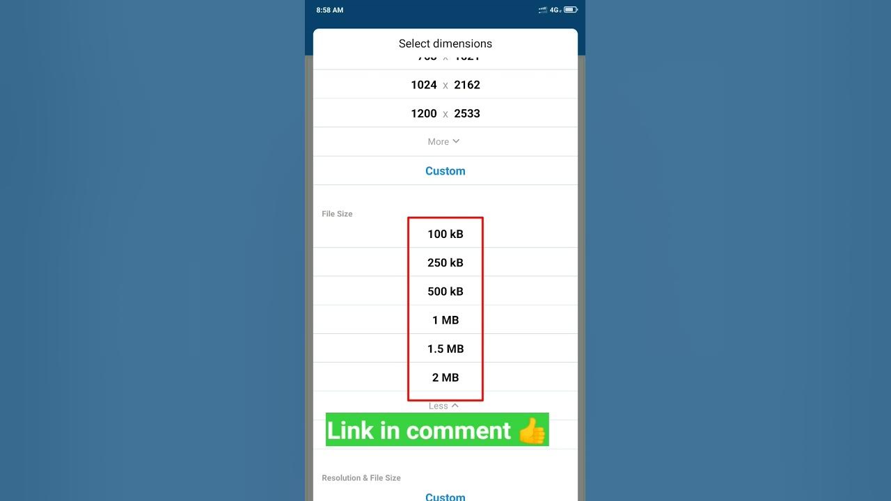 How To Reduce Image Size Below 50kb 100kb 500kb 1mb 2mb Etc shorts how-to-reduce-image-size-below-50kb-100kb-500kb-1mb-2mb-etc-shorts