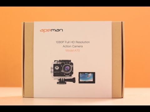 Apeman Action Camera A70 - YouTube