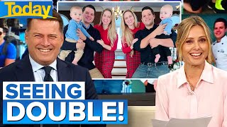 Twin sisters marry twin brothers and now have identical kids | Today Show Australia