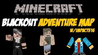 Minecraft: Blackout w/ Impact516 Ep. 1 SPIDERS!! (Custom Map)