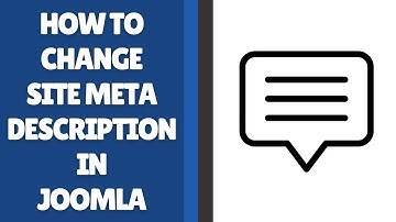 How to Change Site Meta Description in Joomla