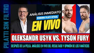 (empieza en 00:46) Pilatti en Vivo: Análisis de la pelea Usyk vs. Fury, resultado y consecuencias