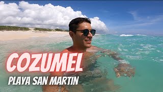 COZUMEL Playa San Martin / Playas Publicas / Un dia en Cozumel por tu  cuenta - YouTube