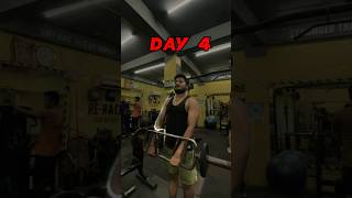 DAY 4 OF 60DAYS || TRANSFORMATION || FITNESS || FIT HUSTLE #gym #fitness #workout #bodybuilding