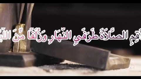سورة هود القارئ رعد الكردي وَأَقِمِ الصَّلَاةَ طَرَفَيِ النَّهَارِ وَزُلَفًا مِّنَ اللَّيْلِ