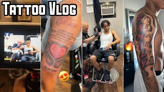 VLOG:Come Get Tatted With Us|FT:Teddy Blake|TIANNAMARIE