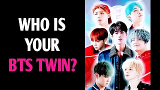 WHO IS YOUR BTS TWIN? Magic Quiz  Pick One Personality Test