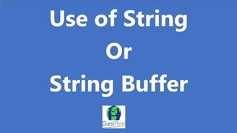 Core Java/J2EE interview questions: - By using String or String Buffer performance increases?