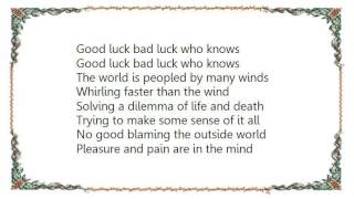 Howard Jones - Good Luck Bad Luck Lyrics