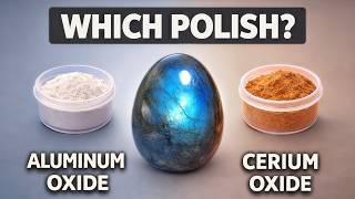 Rock Tumbler Polish: Aluminum Oxide vs Cerium Oxide (Rock Polishing)