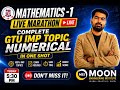 🔥 Mathematics-1 LIVE Marathon | Complete GTU Important Topic Numericals in One Shot | Last Minute E