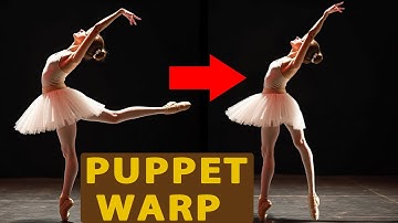 how to fix women posture with help of puppet warp tool in photoshop cs6 2025