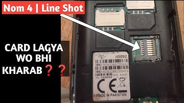 China Mobile itel Muzik 400 Card Jack 4 Nom Line Shot