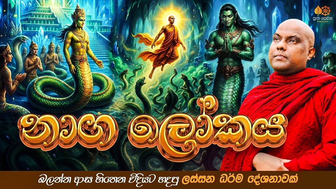 නාග ලෝකයේ විස්මිත තොරතුරු | Galigamuwe Gnanadeepa Thero Bana 2026