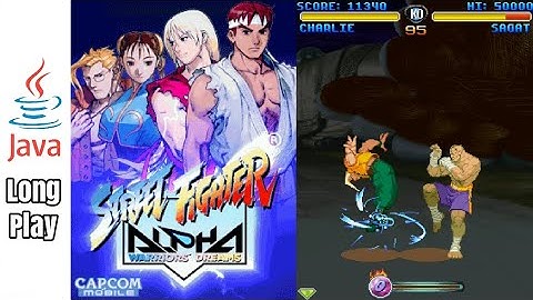 Street Fighter Alpha - Java Game (Arcade) (Hard) CHARLIE