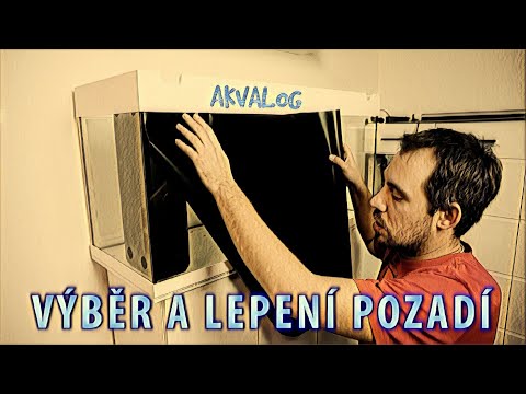 Video: Jak Udělat Pozadí V Akváriu