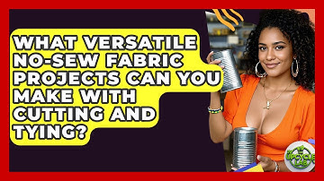 What Versatile No-sew Fabric Projects Can You Make With Cutting And Tying? - The Upcycle Lab