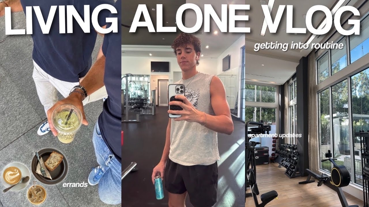 LIVING ALONE AT 18: Getting into Routine, Apartment Updates, Errands & New Friends