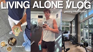 LIVING ALONE AT 18: Getting into Routine, Apartment Updates, Errands \u0026 New Friends