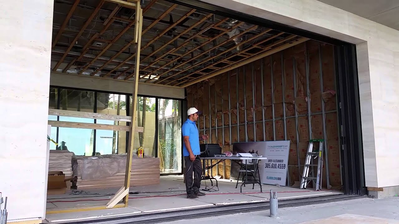 Miami Fleetwood Sliding Glass Door Automation YouTube