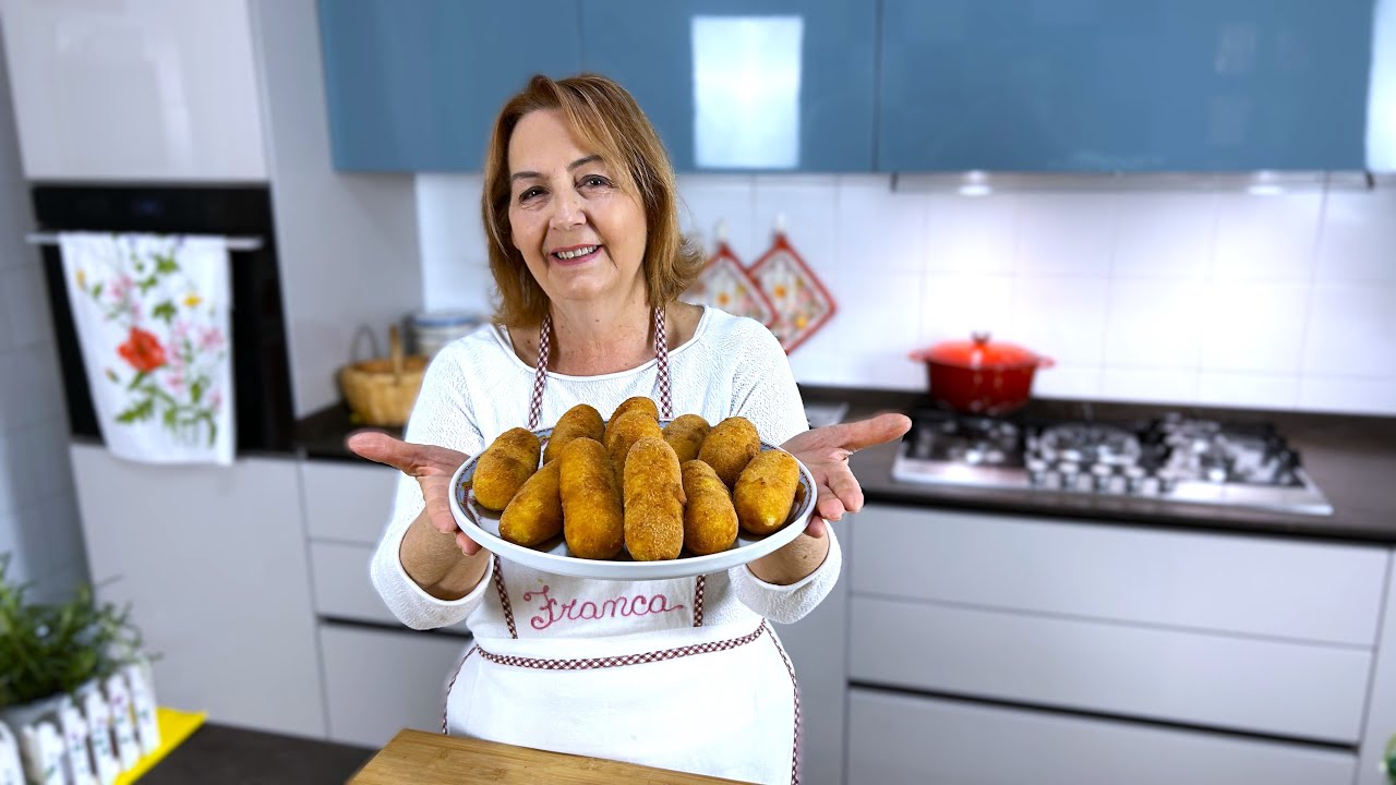 Che Gusto! CROCCHETTE DI PATATE con Cuore di Formaggio Filante!