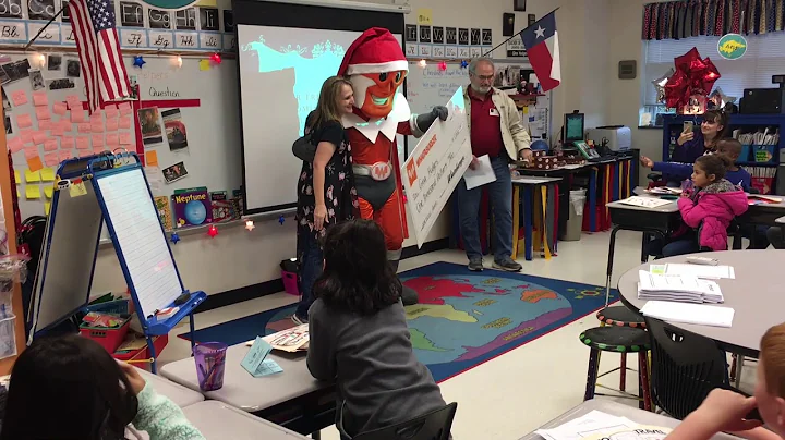 KICKS 105 - Whataburger Teacher of the Day - Gina ...