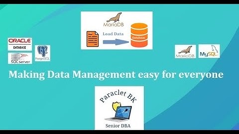 Load Data Infile Step by Step in MariaDB.