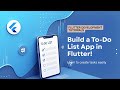Build a Complete To-Do List App in Flutter | Full Tutorial for Beginners