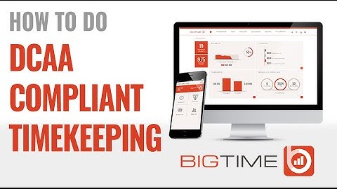 DCAA Timekeeping on Timesheets | BigTime Software