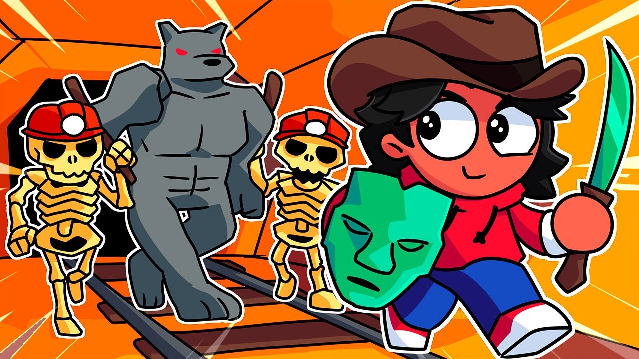 ¡SOBREVIVÍ A LA MINA SECRETA en RIELES MUERTOS!