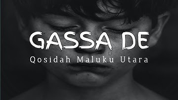 Qosidah Maluku Utara -Gassa de (Lirik video) 🎶Cipta.M.Rizal Abjan