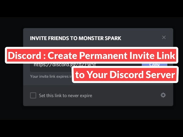 It's no longer possible to create permanent invite links in regular Discord  servers. : r/discordapp