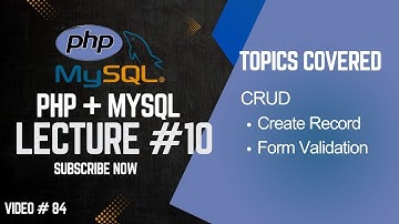 Form Insert with Validation Using PHP & MySQL | Simple PHP Form Tutorial