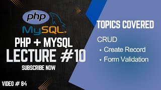 Form Insert with Validation Using PHP &amp; MySQL | Simple PHP Form Tutorial