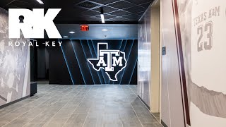 Inside the TEXAS A&M AGGIES’ $22,000,000, 3-STORY BASKETBALL Facility | Royal Key