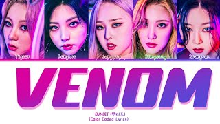 Download Lagu BVNDIT - 'VENOM' Lyrics tradução/legendado (Color Coded Lyrics) MP3
