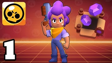 Brawl Stars - Gameplay Walkthrough Part 1 - Shelly: Gem Grab (Android, iOS)
