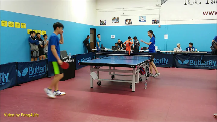 Janice (1950) upsets Long Pips Justin (2154) - 201...