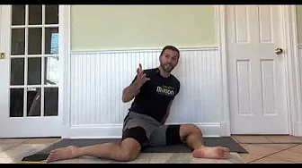 90/90 Hip IR and ER Hovers