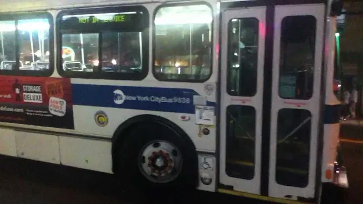 Take Off: MTA NYCT 1999 OBI Orion 05.501 CNG #9838 B35 Short Turn @ Church & McDonald Avs