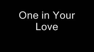 One in Your Love chords