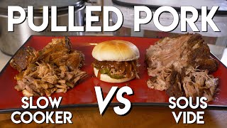 Sous VS Slow Cooker Pulled Pork EXPERIMENT - UNEXPECTED | Everyday Eats with Michele - YouTube