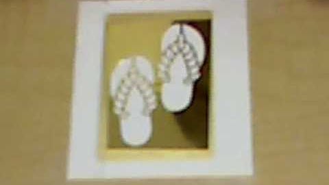 Taping Down A Brass Stencil