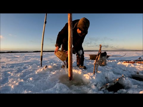 Домик на льду Начало строительства Рыбалка
