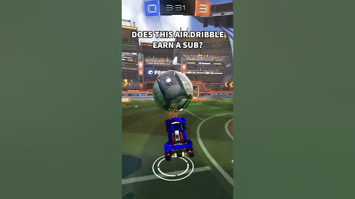 This AIR DRIBBLE Was INSANE 🔥🤯 #rocketleague #rl #gaming #shorts #short