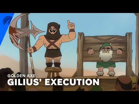 Golden Axe | Stopping Gilius' Execution (S1, E7) | Paramount+